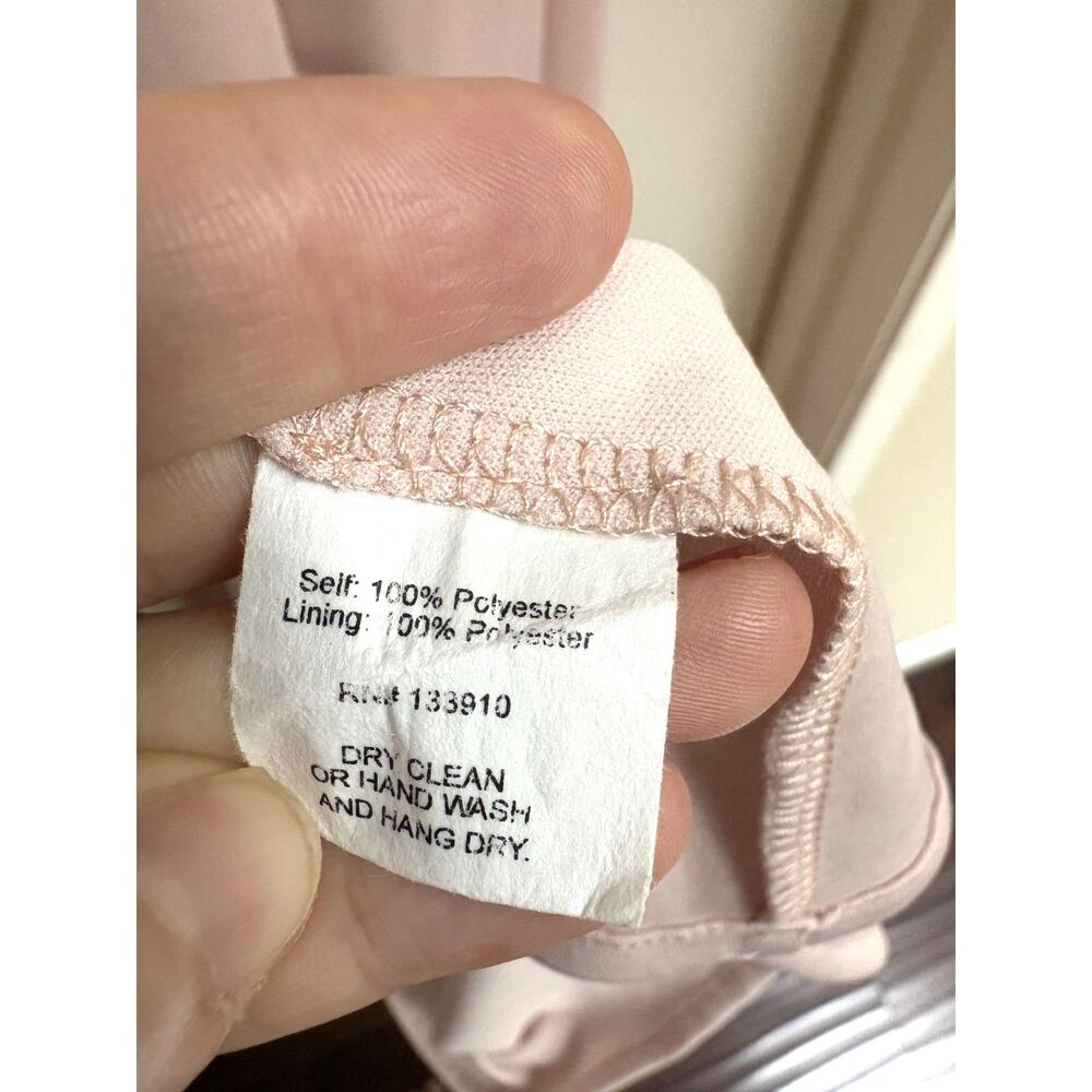 Show Me Your Mumu Caitlin Pink Chiffon Maxi Dress M Ruffle Gown Prom Bridesmaid - Picture 9 of 10